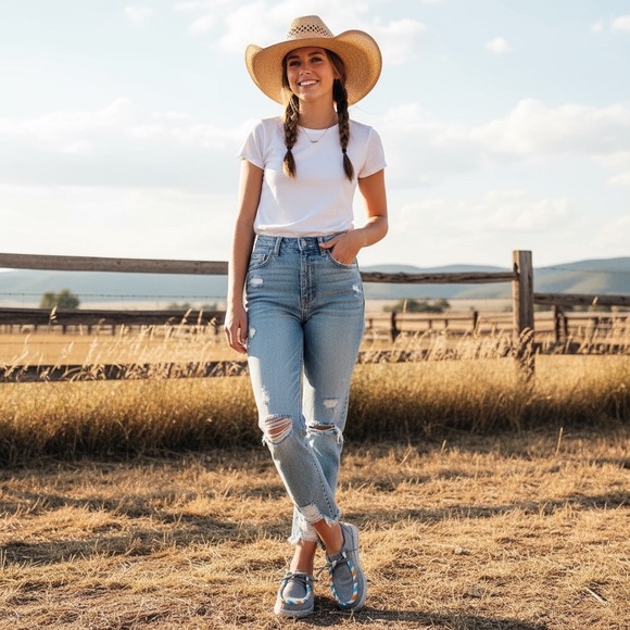 NEW IN BOX - WENDY HEY DUDE - HAND BEADED - SZ 7 - Picture 3 of 15